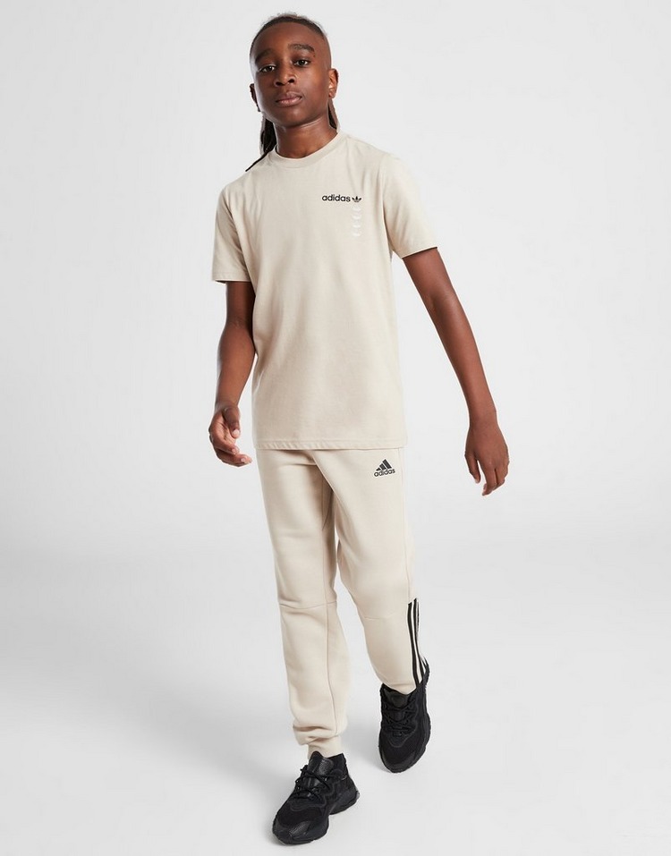 adidas Originals Stacked Trefoil T-Shirt Junior