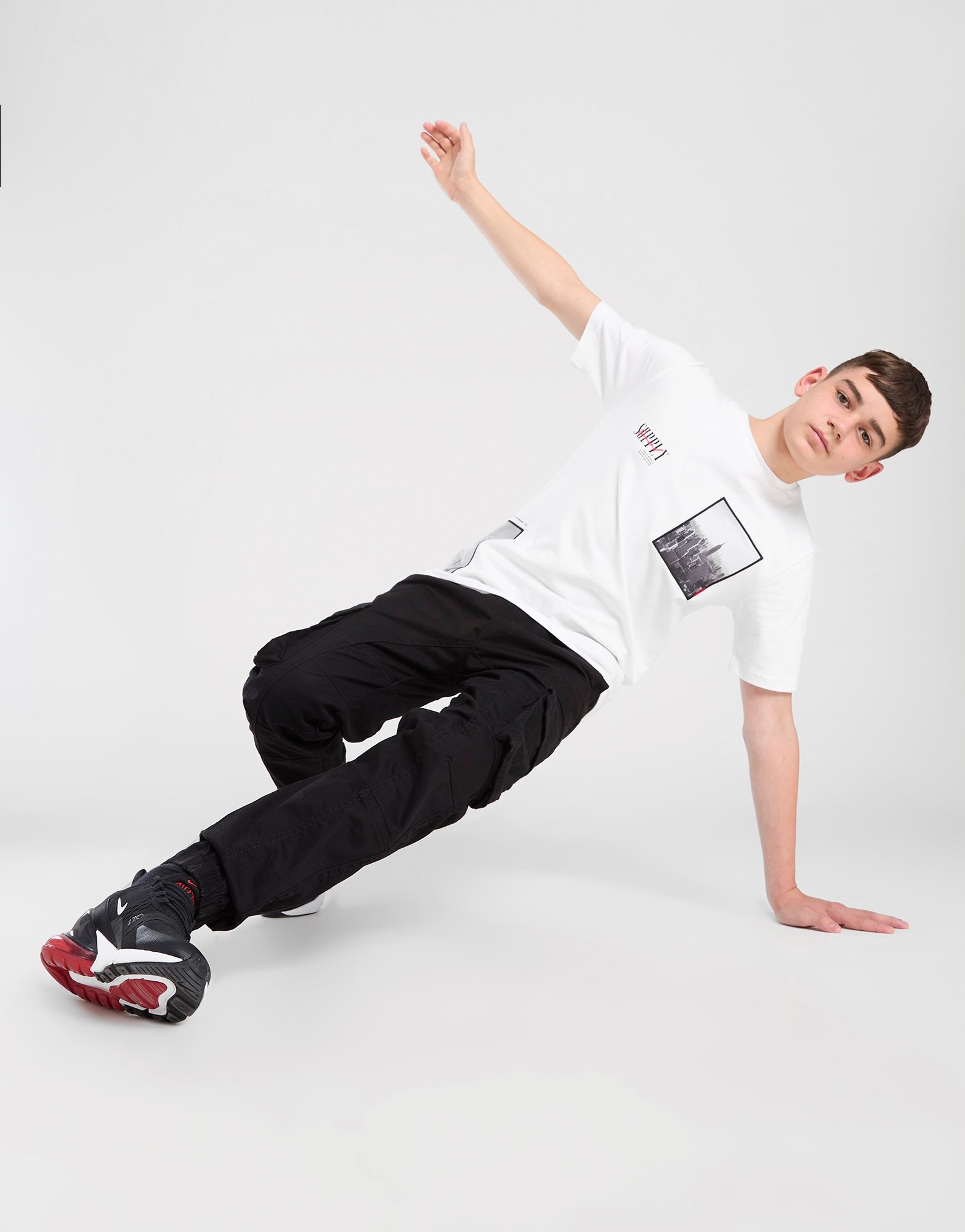 Supply & Demand Veto Cargo Pants Junior em Preto JD Sports