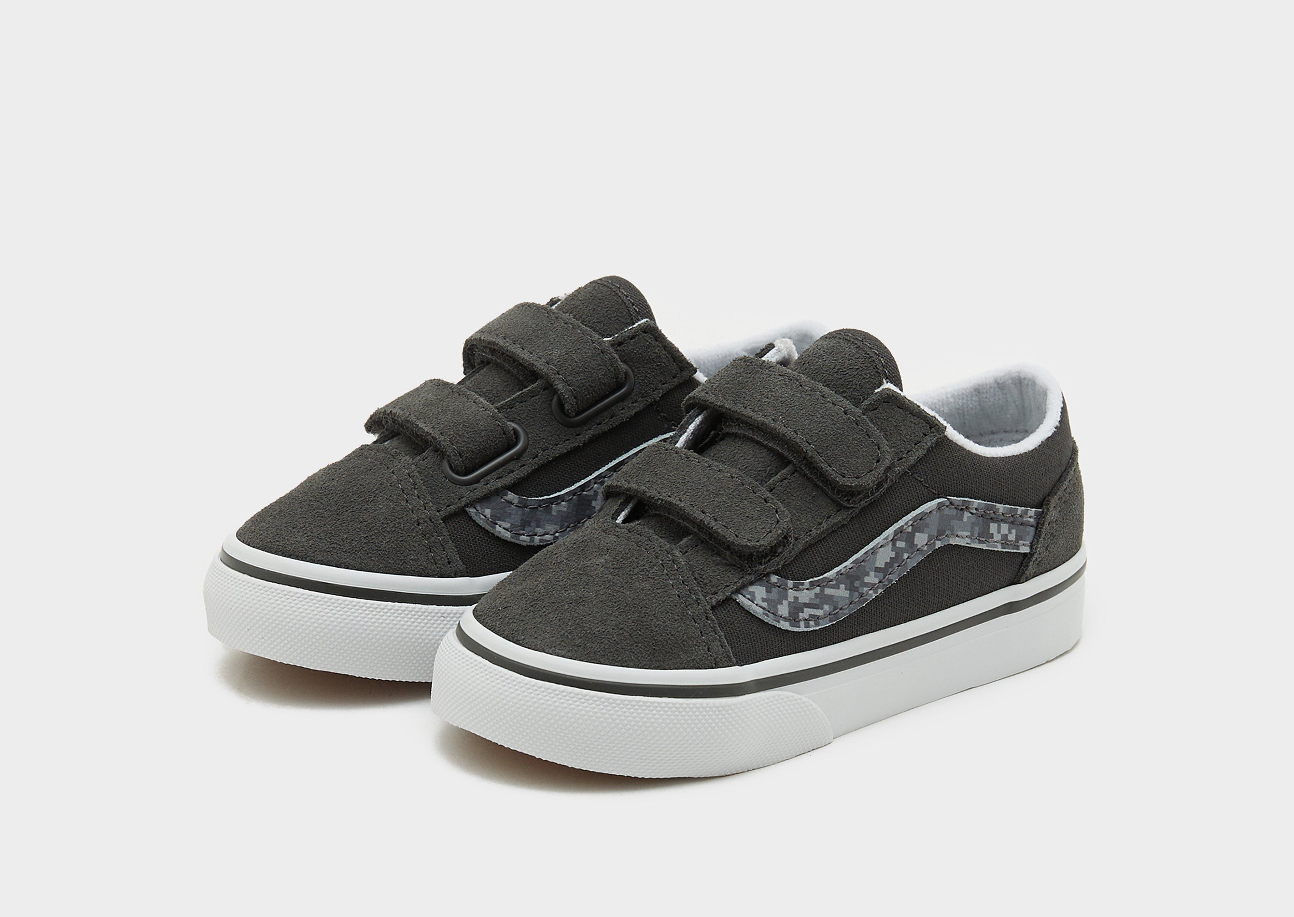 Grey on sale velcro vans