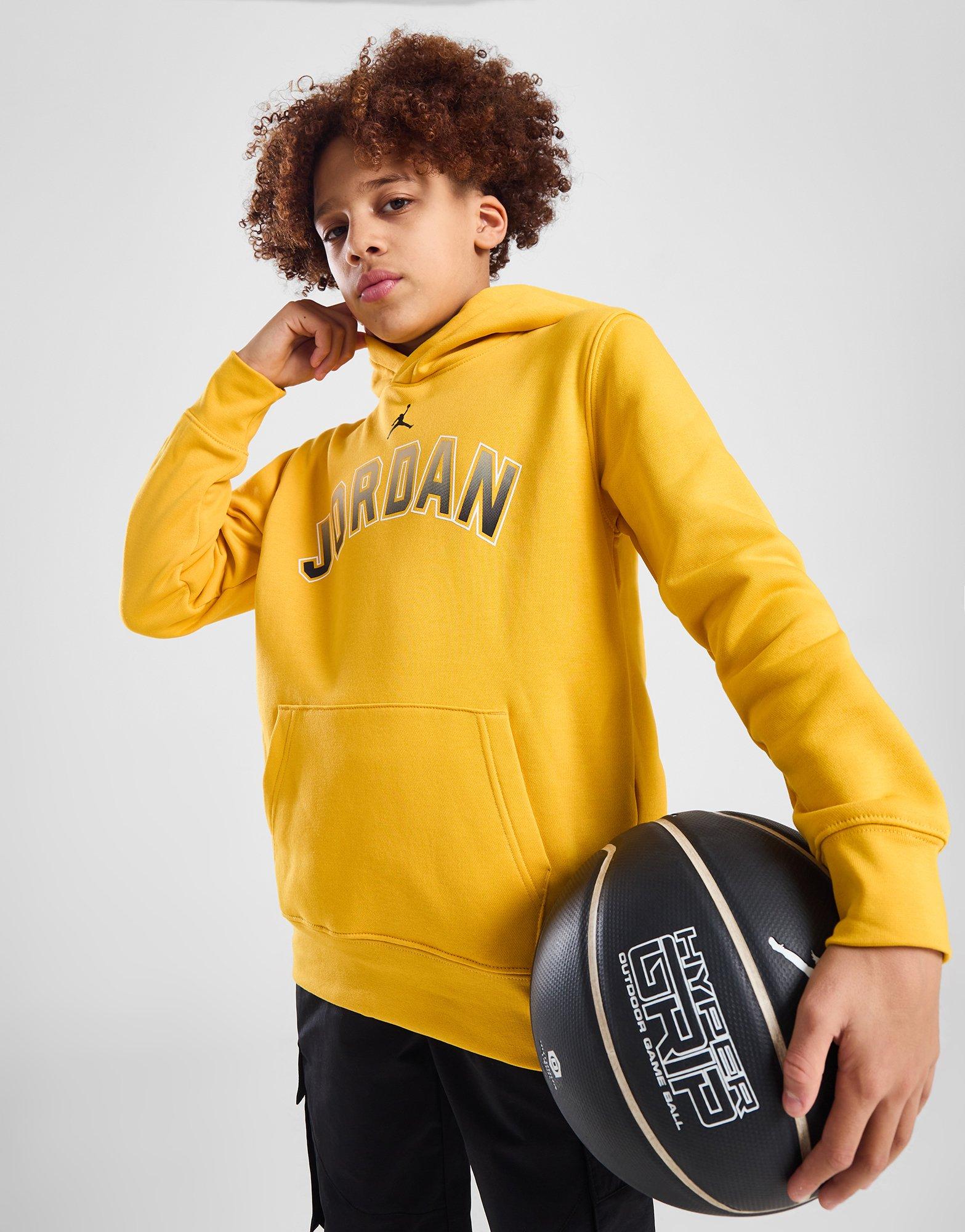 Jordan 2024 yellow hoodie