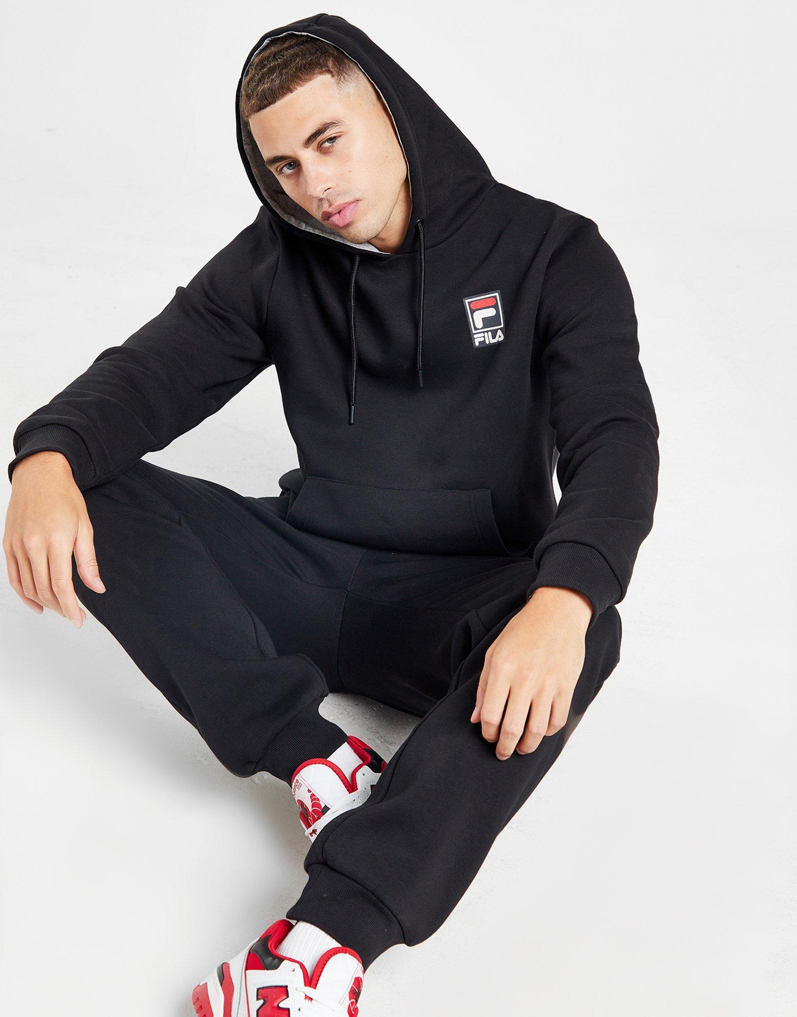 Black Fila Ranger Overhead Hoodie