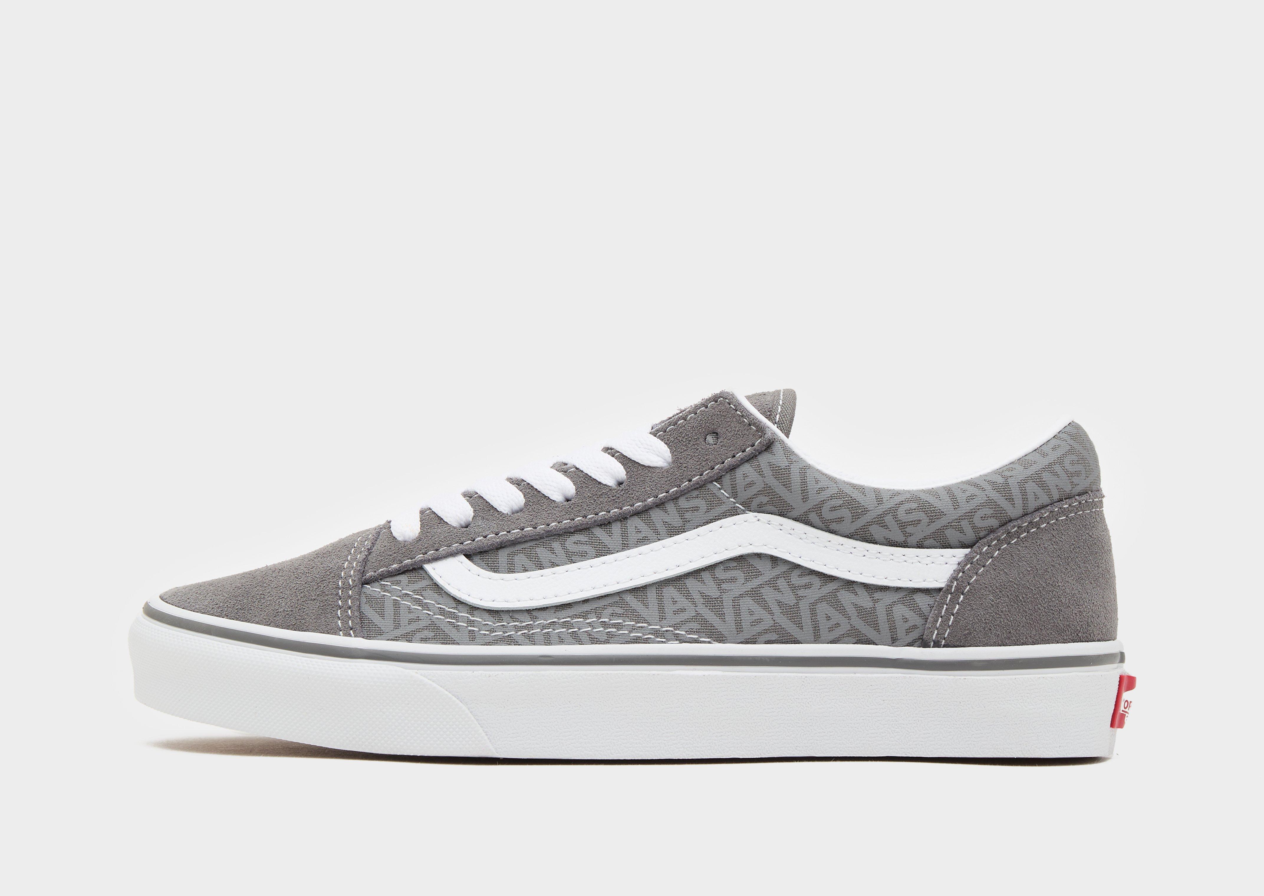 Grey vans ladies online