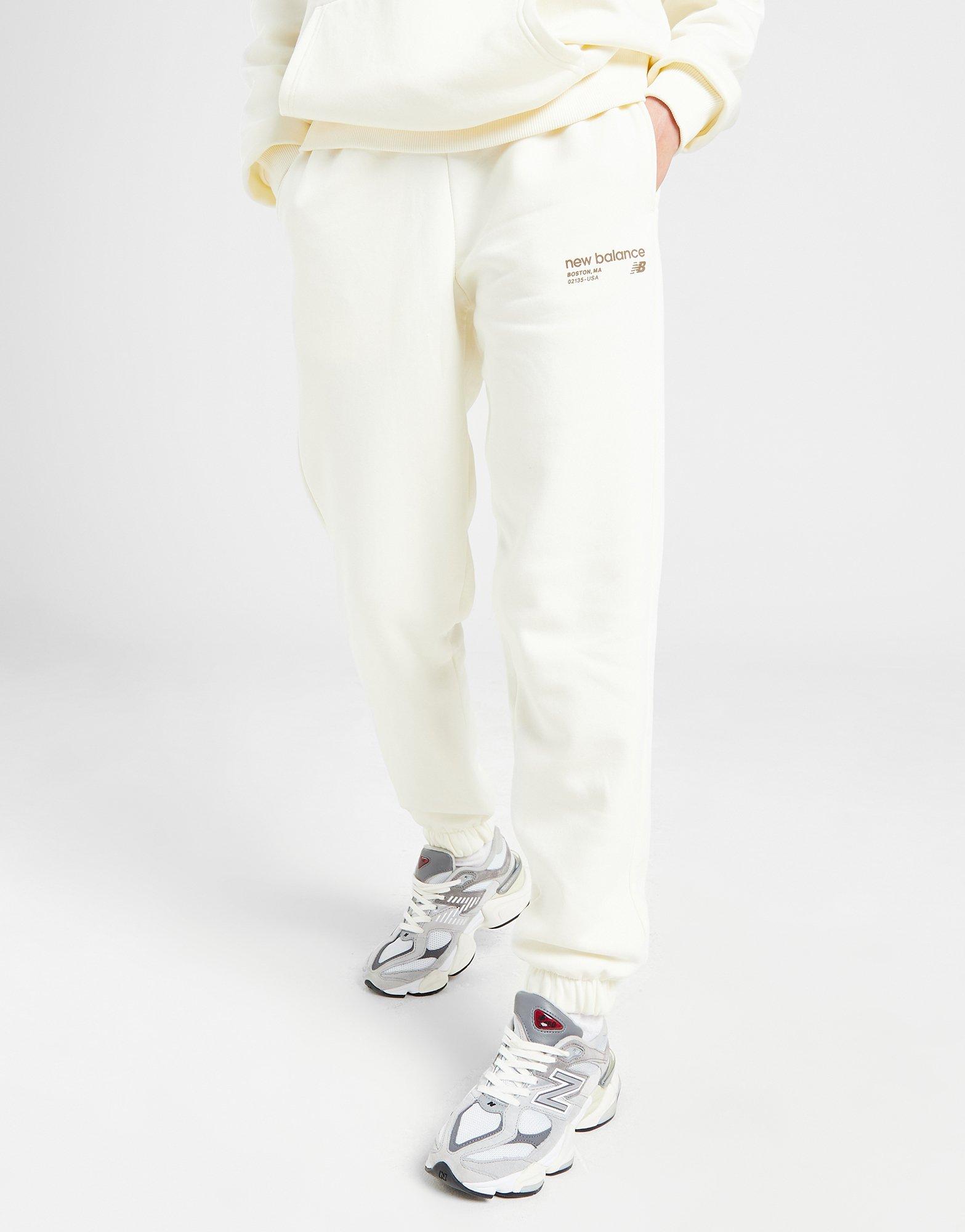 New Balance life in balance track suit in white - exclusive to ASOS