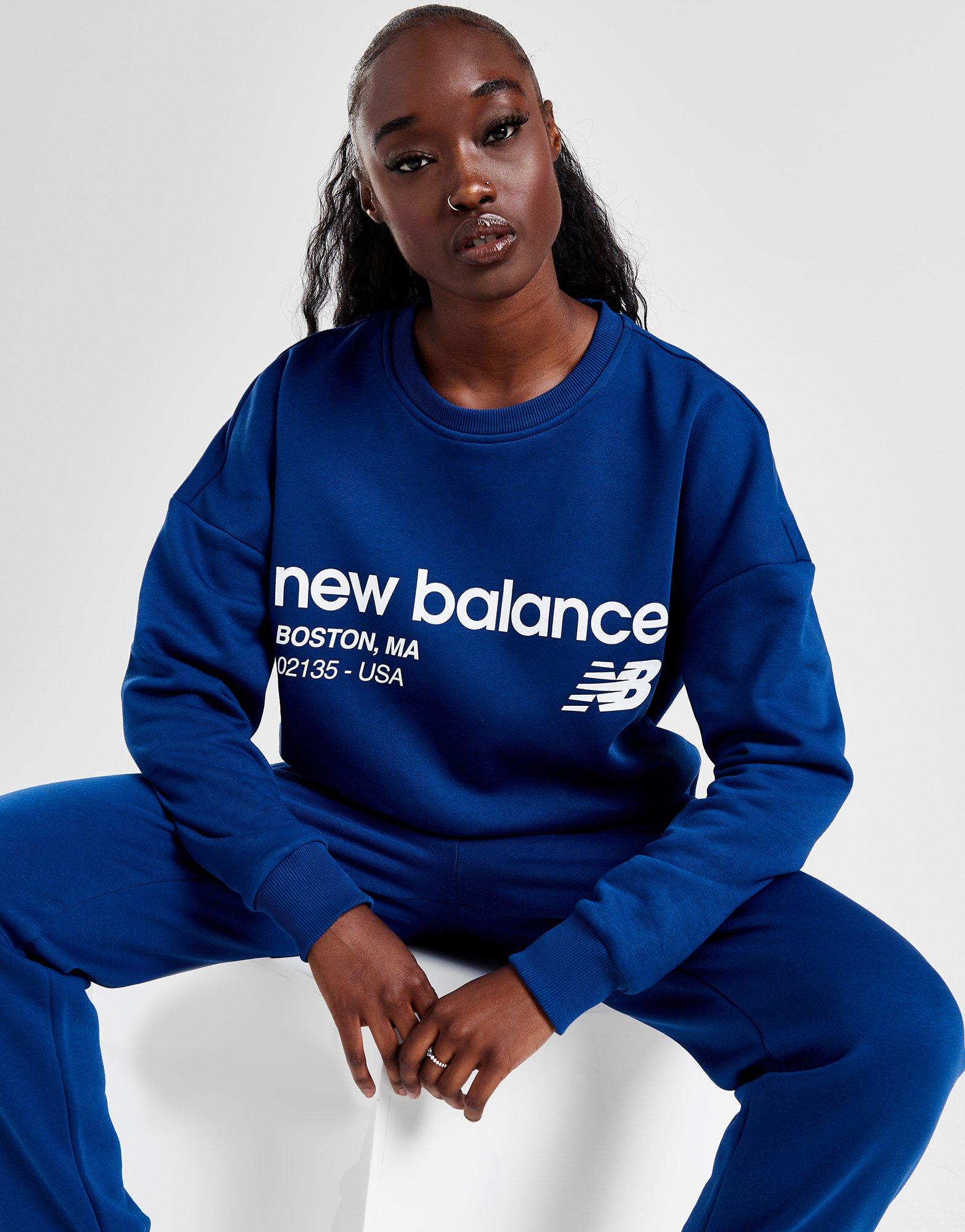 New Balance Sweat-shirt homme avec capuche et imprimé écrit: en