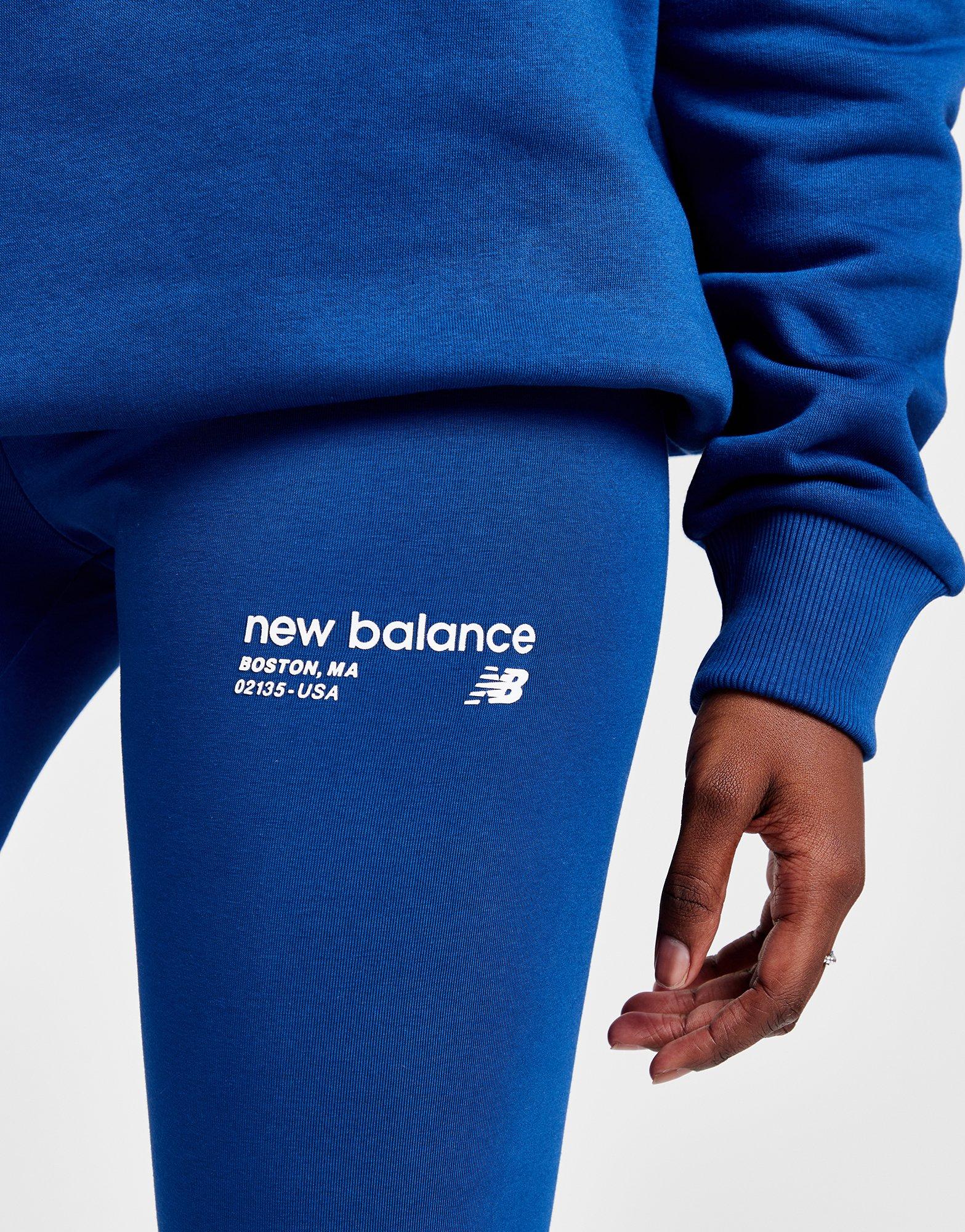 NEW BALANCE-F-ATHLETICS LOGO ANKLE LEGGINGS