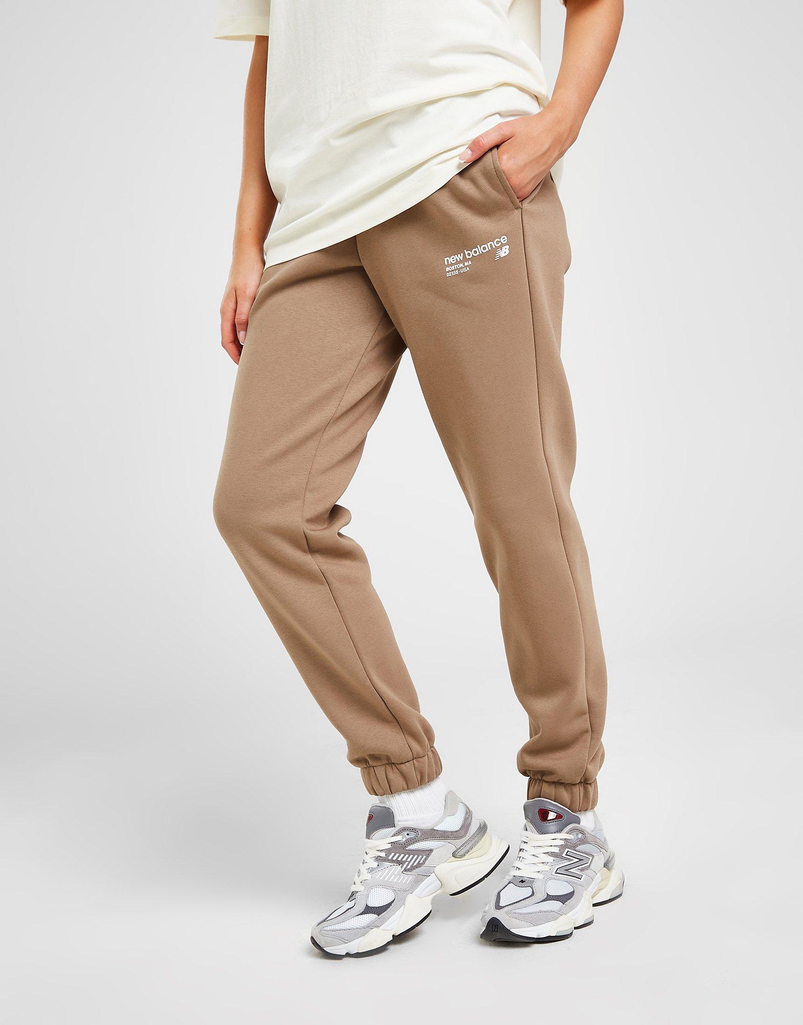 Brown New Balance Small Logo Joggers - JD Sports Global