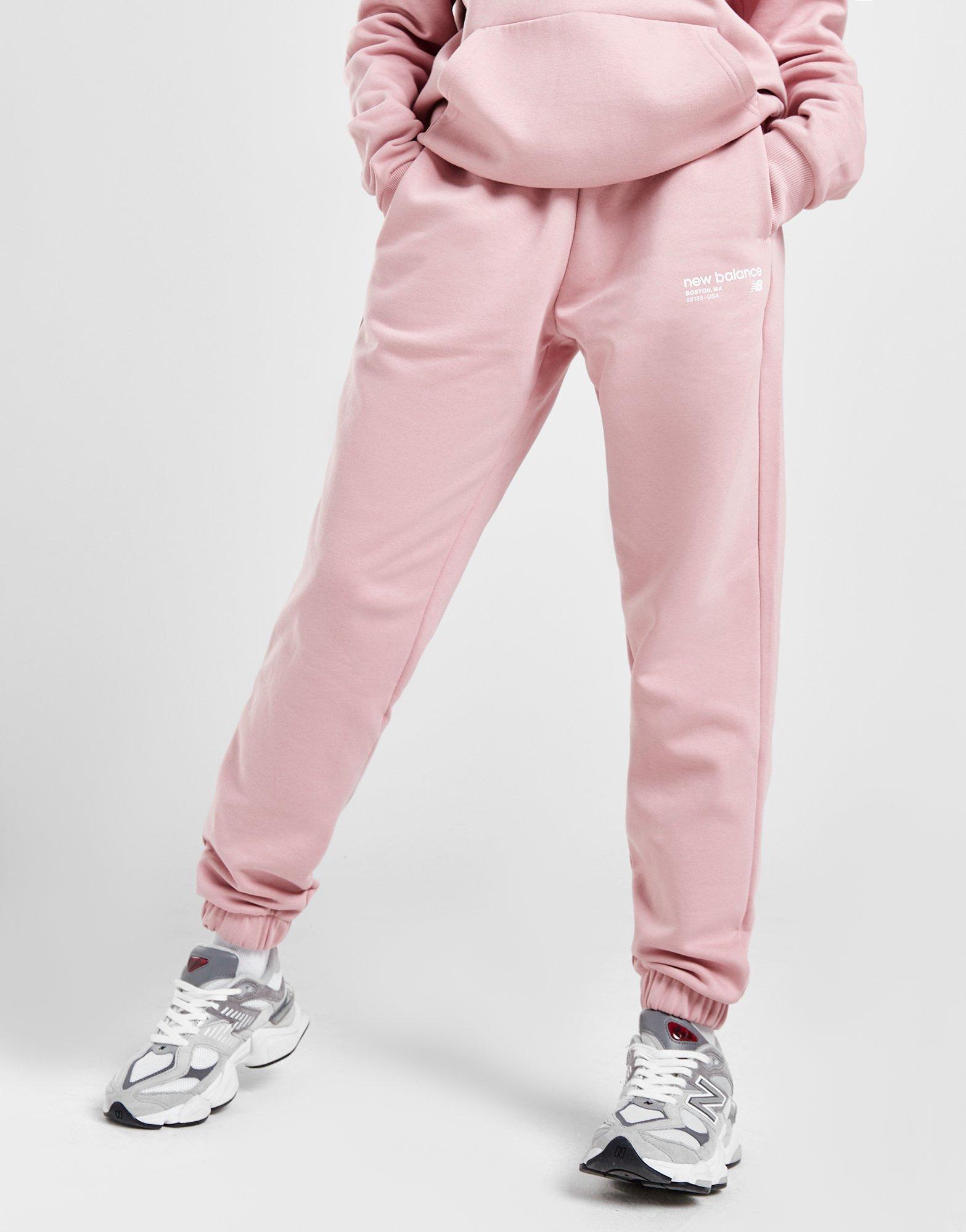 Women's New Balance PMC Soft Pink Joggers