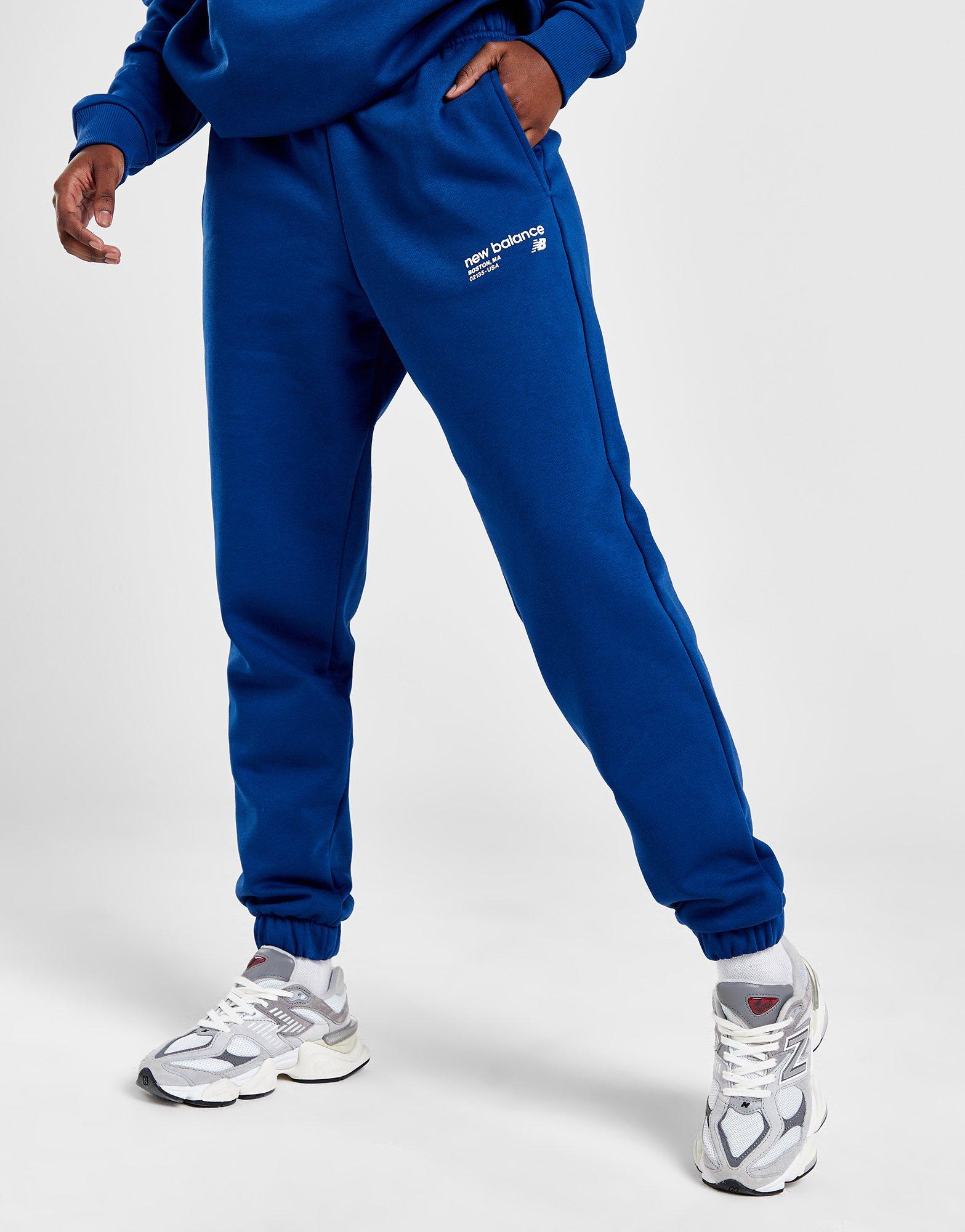 Blue New Balance Small Logo Joggers