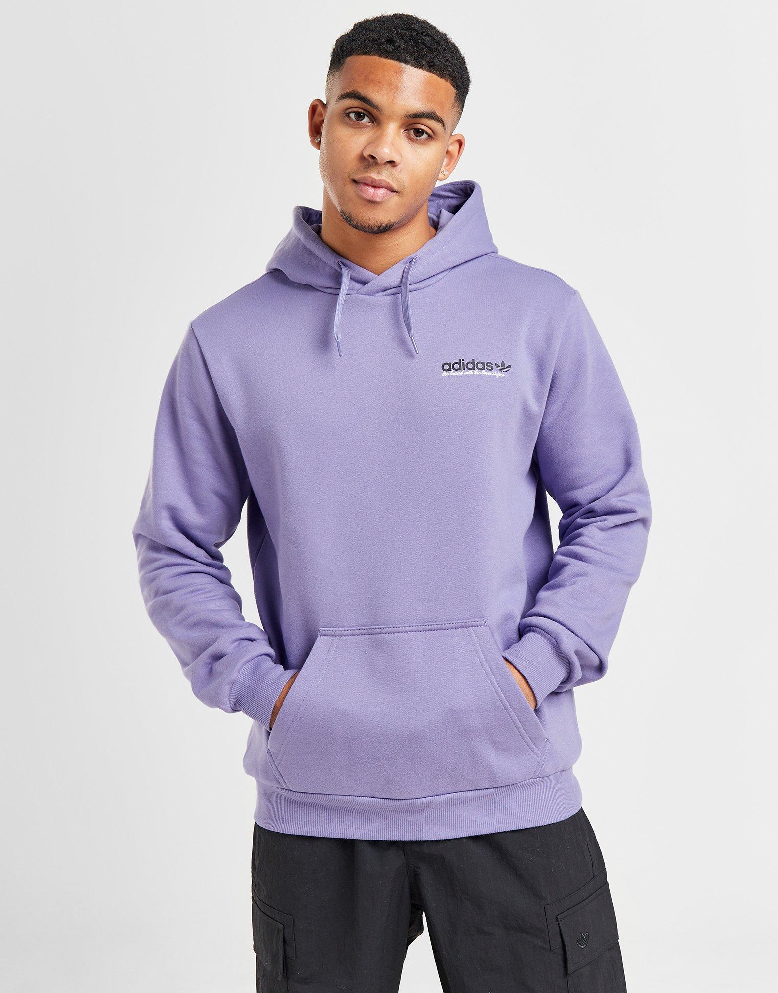 Light purple 2024 adidas sweatshirt