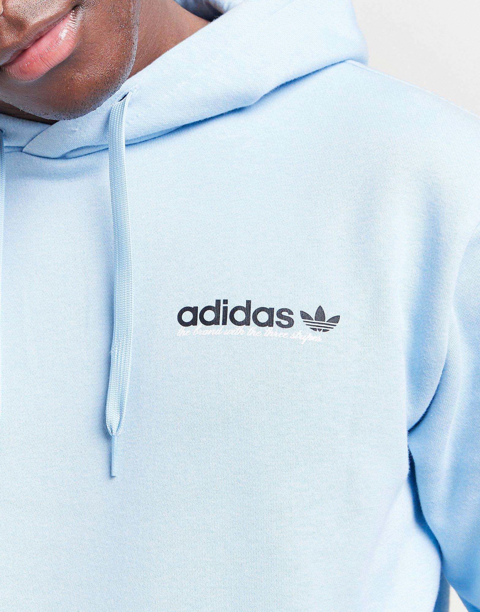 JD Hoodie Sports Blue - adidas Global Script Originals