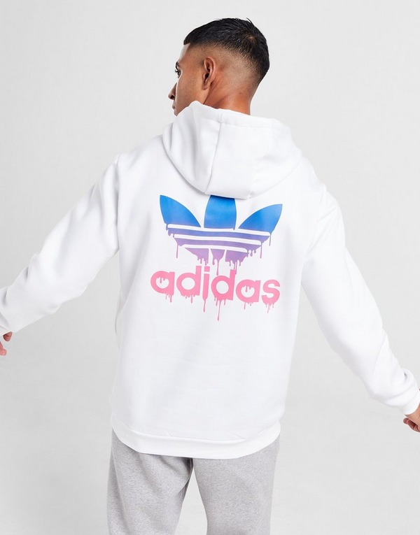 adidas originals trefoil drawn hoodie