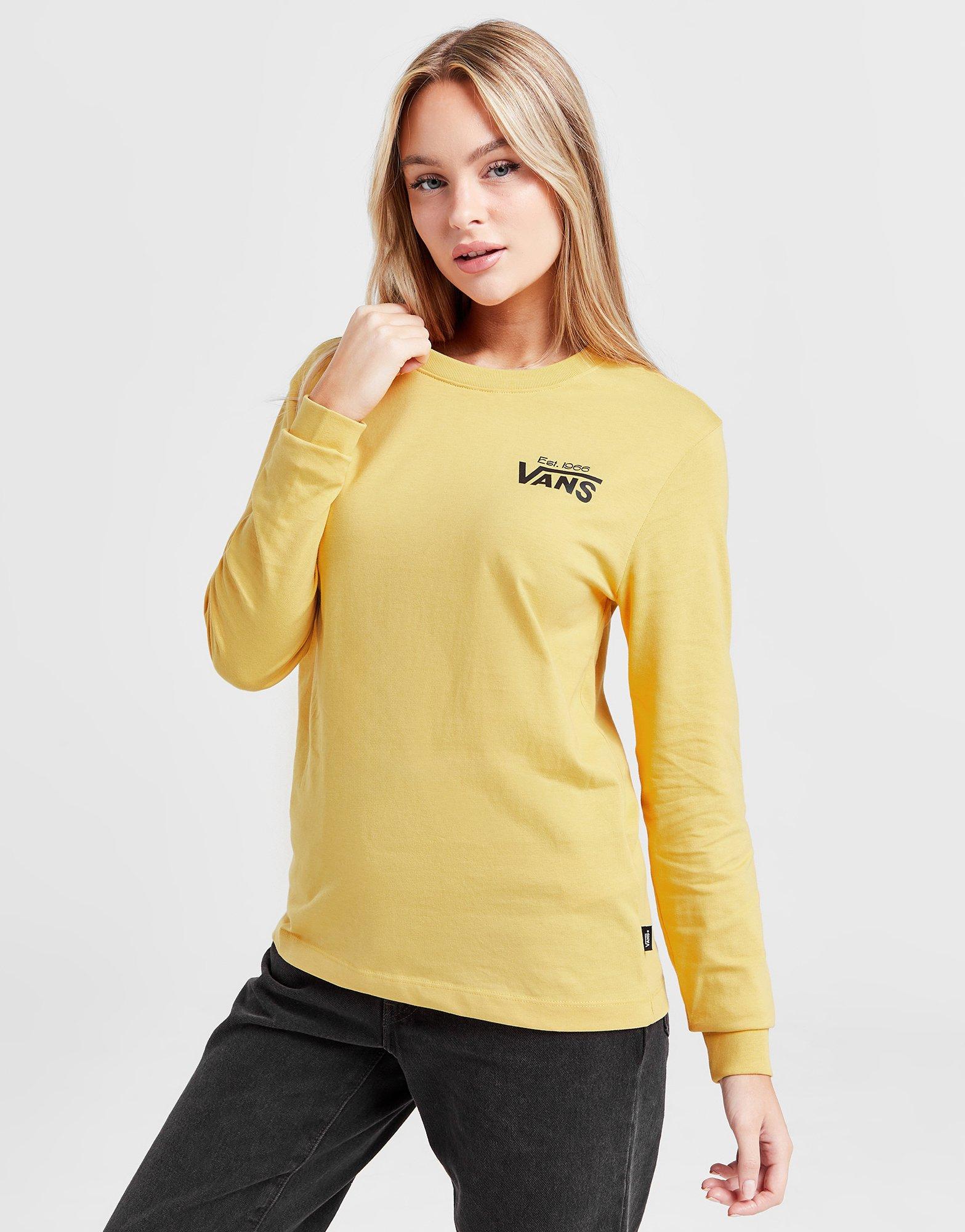 Yellow vans cheap long sleeve