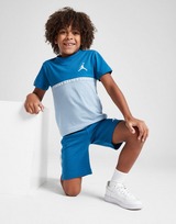 Jordan Conjunto Camiseta/Shorts Colour Block Tape Infantil