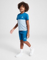 Jordan Colour Block Tape T-Shirt/Shorts Set Children