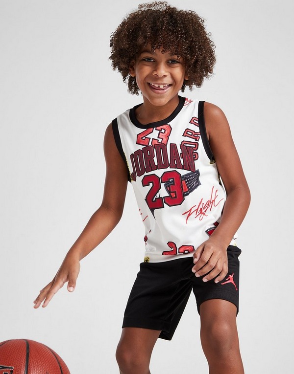 Jordan 23 All-Over-Print Shirt/Shorts Set Kleinkinder