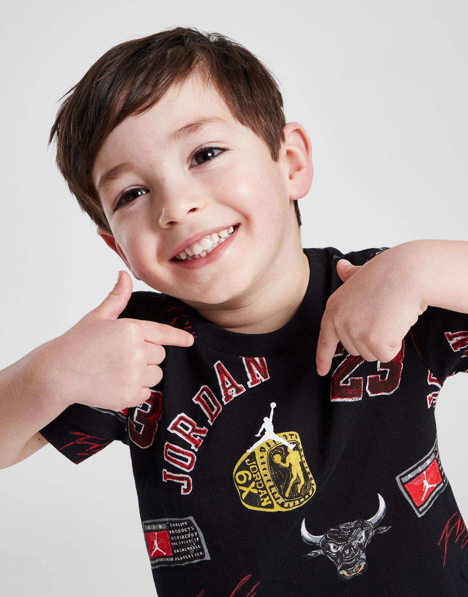 Jordan 23 Rings All Over Print T-Shirt/Shorts Set Infant