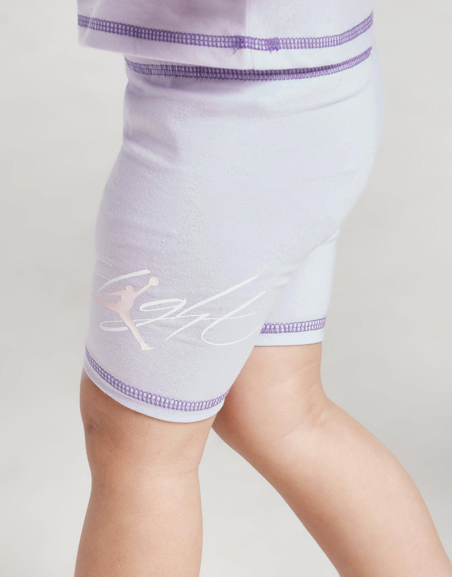 Jordan Girls' Colour Block T-Shirt/Shorts Set Infant