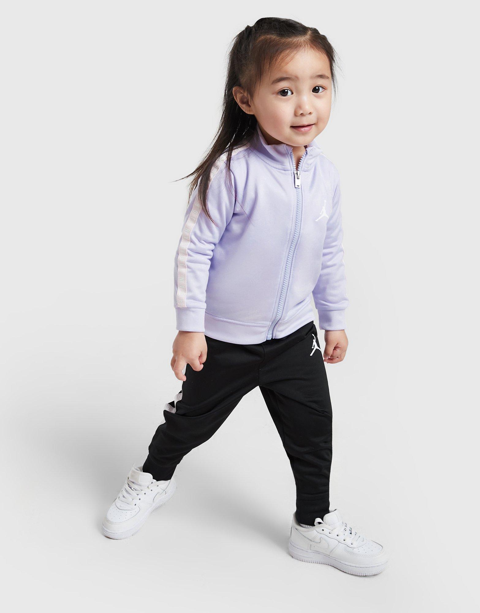 Girls hotsell jordan tracksuit