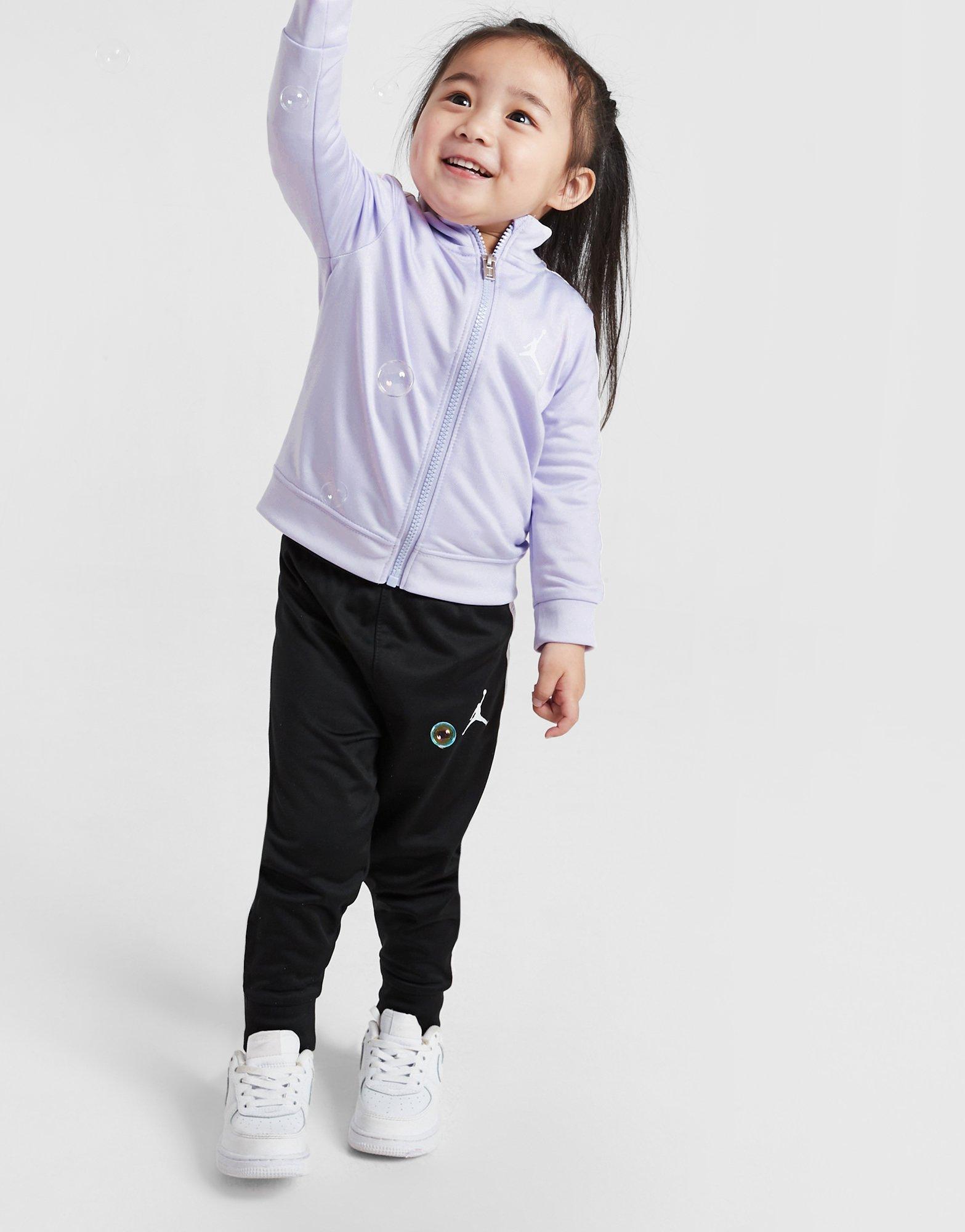 Jordan Girls' Poly Tape Full-Zip Tracksuit Infant