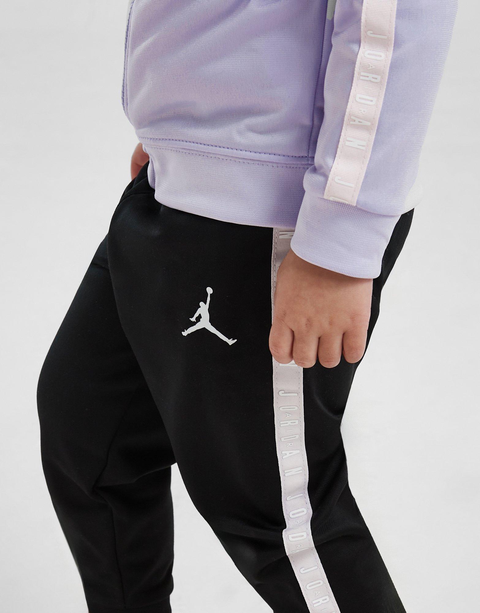 Jordan Girls' Poly Tape Full-Zip Tracksuit Infant