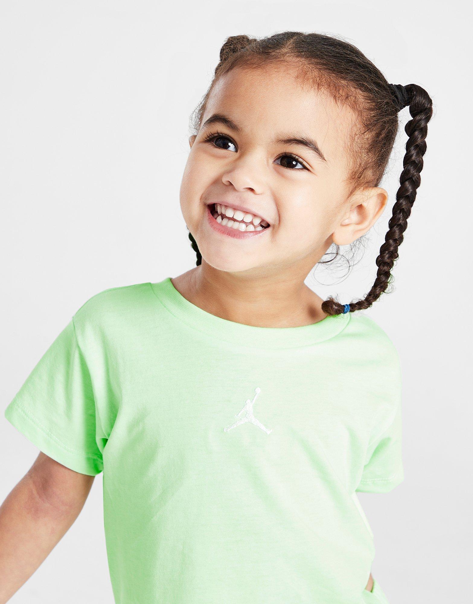 Jordan Girls' Essential T-Shirt/Shorts Set Infant