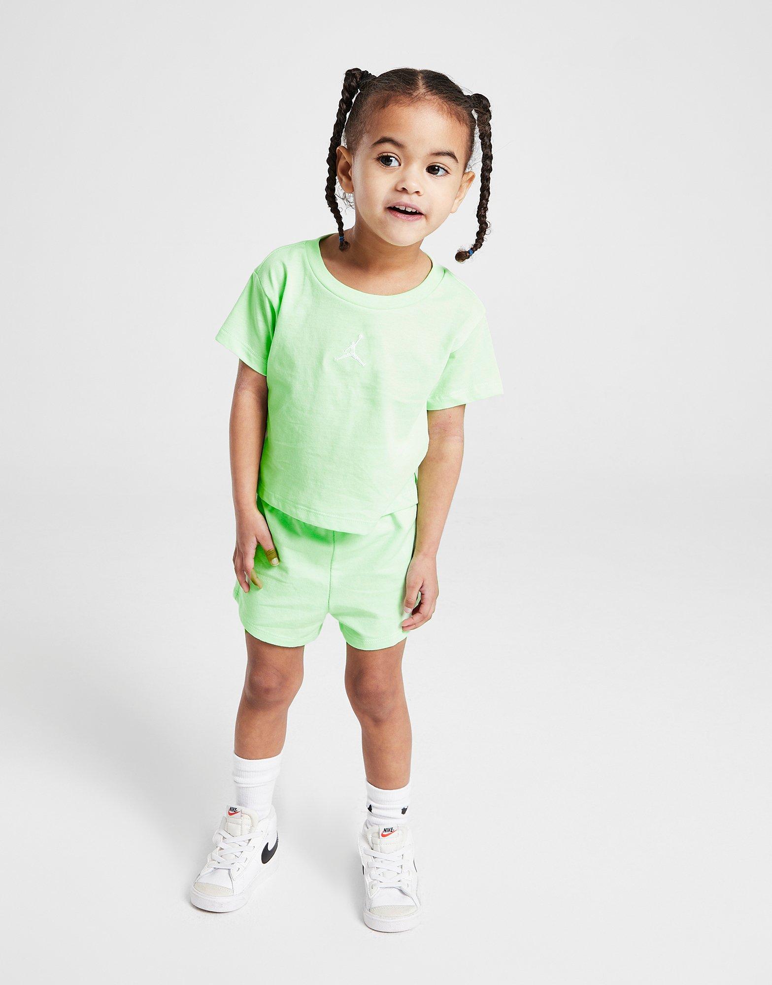 Jordan Girls' Essential T-Shirt/Shorts Set Infant