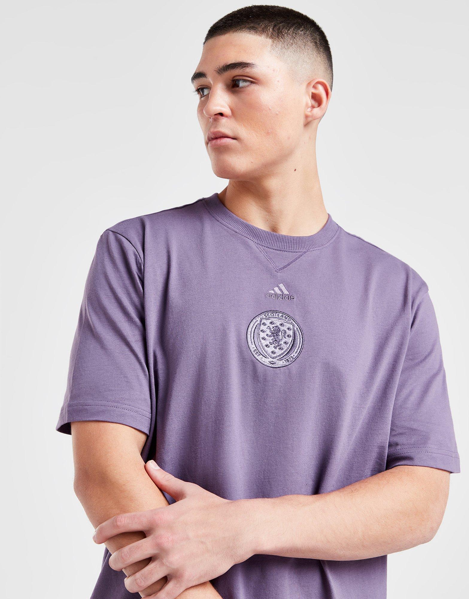 adidas Scotland All SZN T-Shirt Lila - JD Sports Deutschland