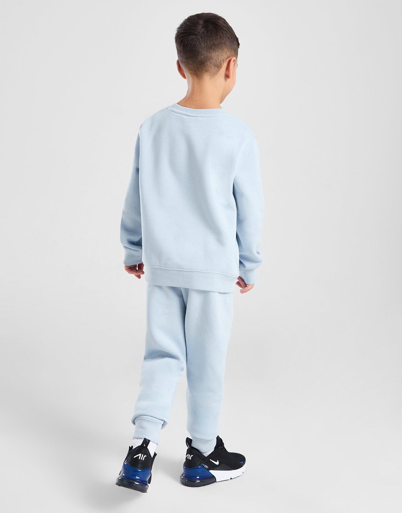 Nike Fade Logo Crew Tracksuit Children