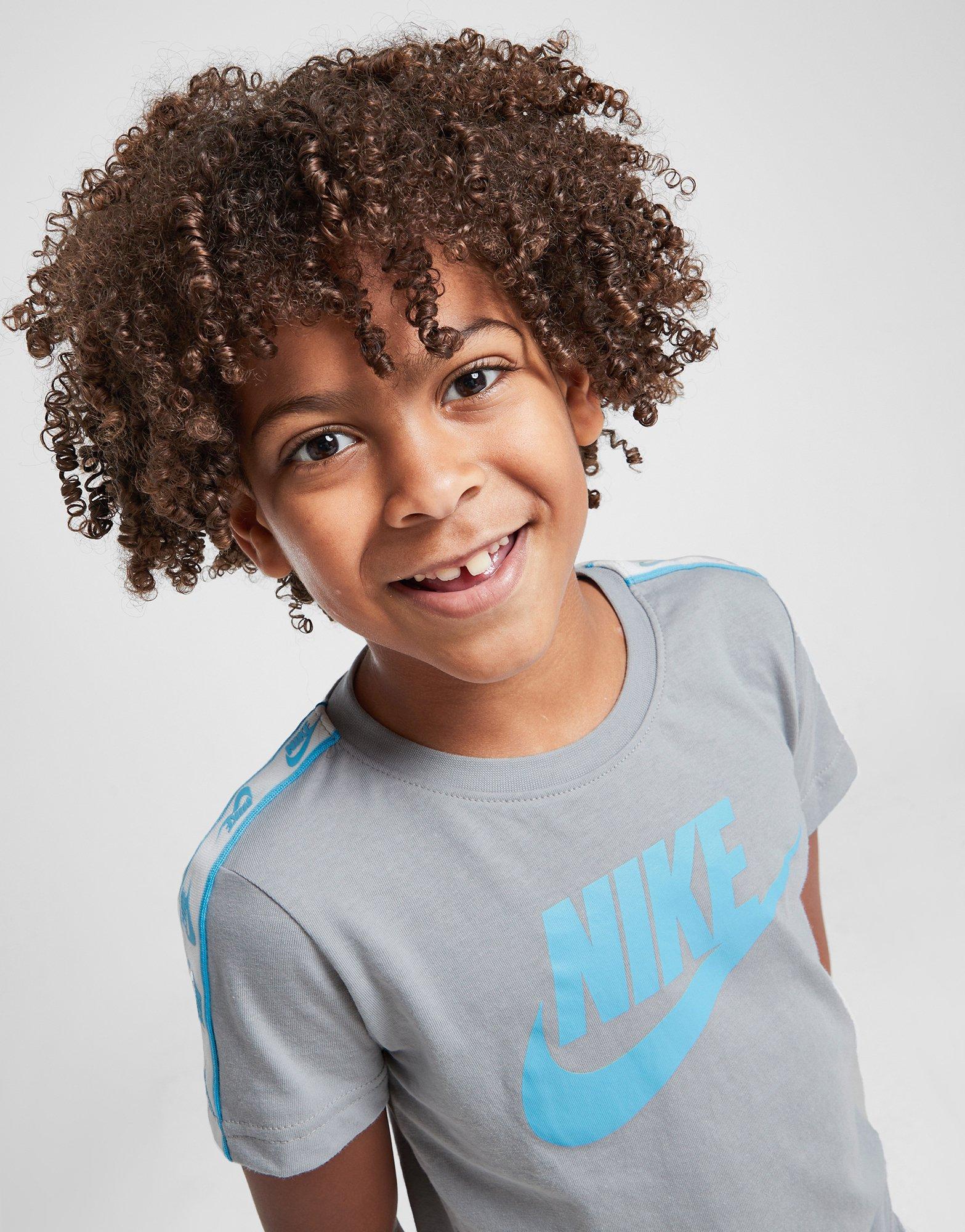 Nike Tape T-Shirt/Cargo Shorts Set Children