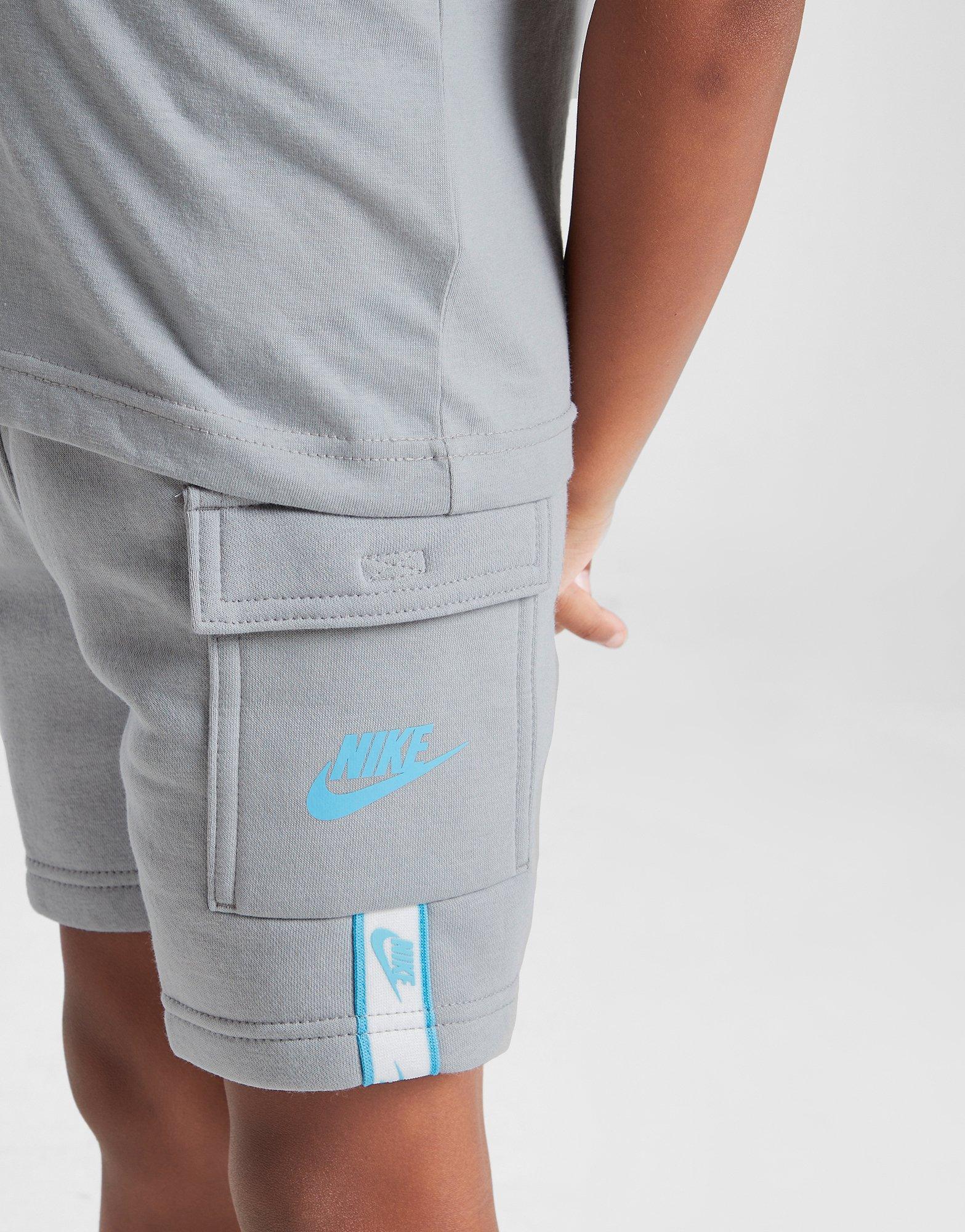 Nike Tape T-Shirt/Cargo Shorts Set Children