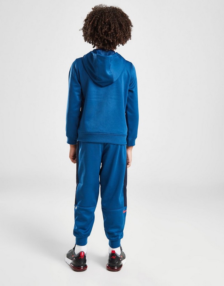 Blue Nike Air Poly Full Zip Tracksuit Children | JD Sports UK
