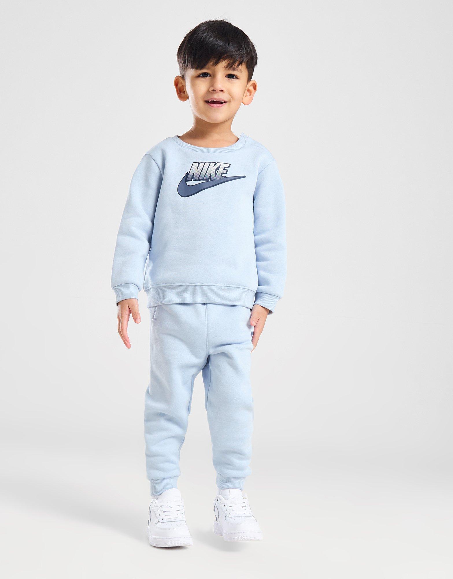 Nike Fade Logo Crew Tracksuit Infant