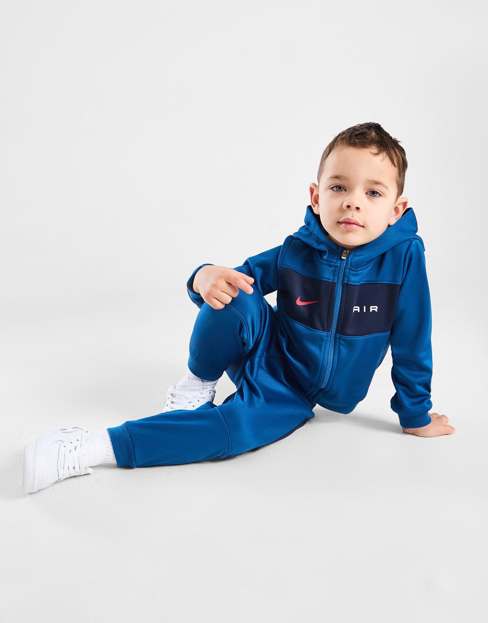 Blue Nike Air Poly Full Zip Tracksuit Infant | JD Sports UK