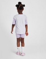 Nike Conjunto de camiseta y pantalón Corto Girls' Colour Block Infantil
