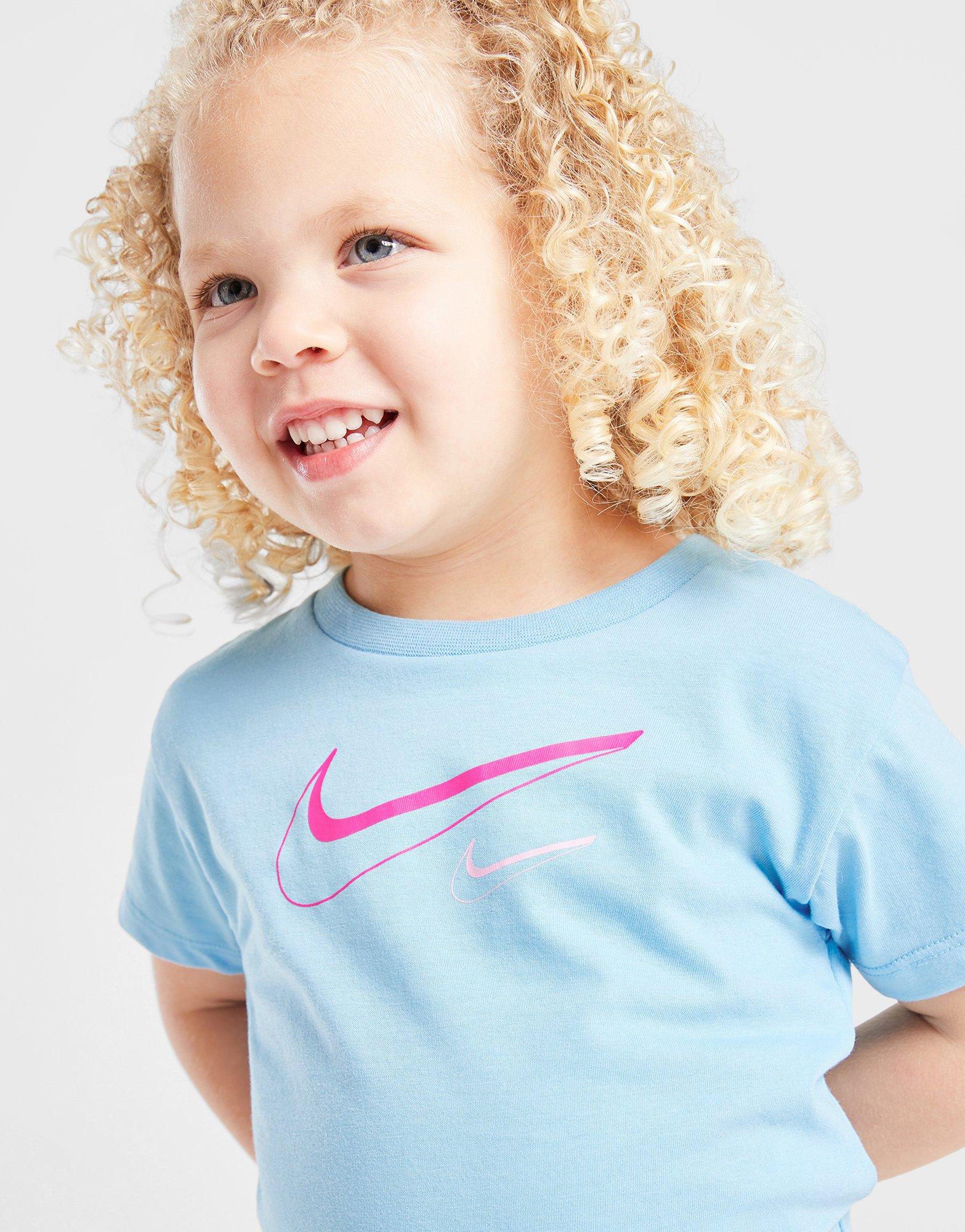 Nike Girls' Graphic T-Shirt/Shorts Set Infant