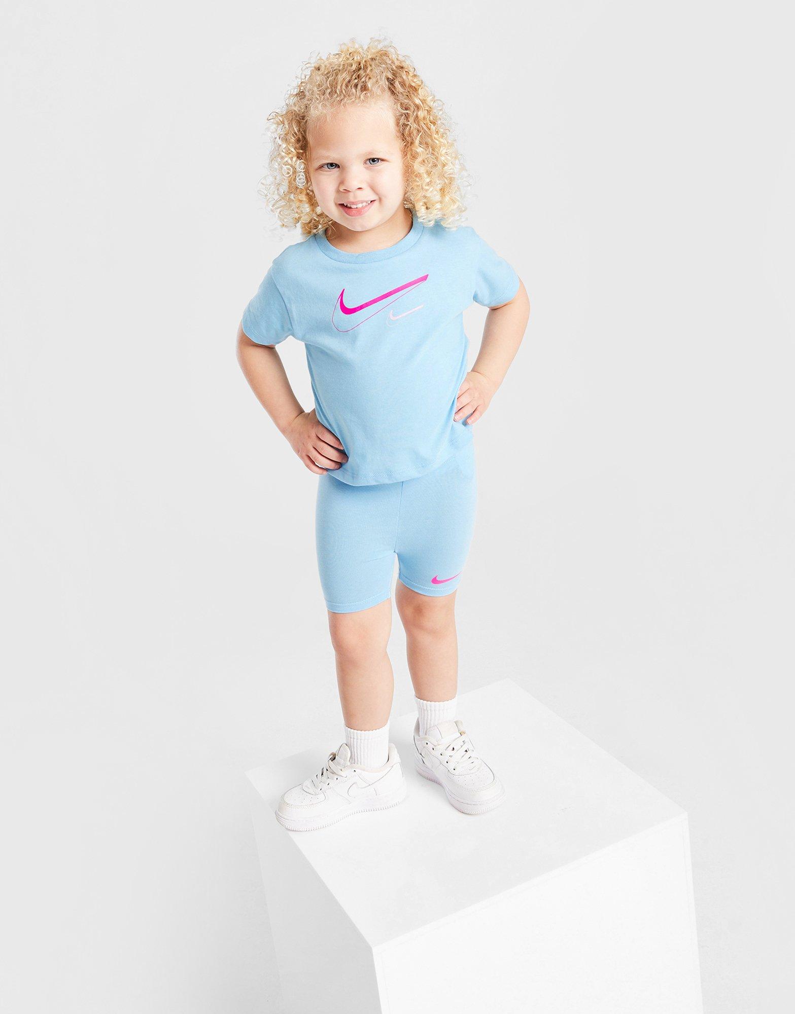 Nike Girls' Graphic T-Shirt/Shorts Set Infant