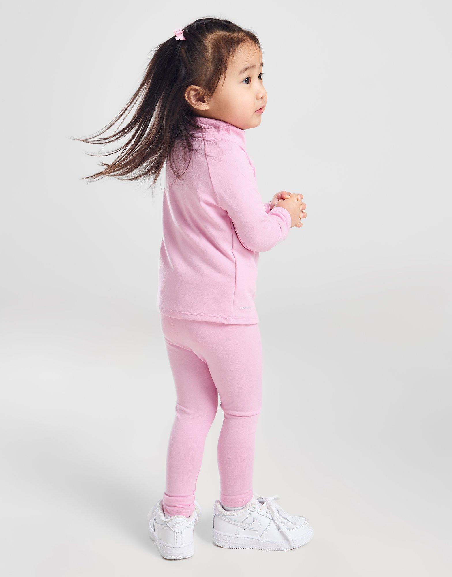 Nike Girls' Pacer 1/4 Zip Top/Leggings Set Infant