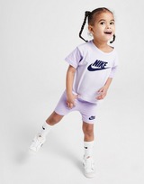 Nike Girls' Colour Block T-Shirt/Shorts Set Infant