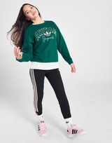 adidas Originals Girls' Varsity Crew Sweatshirt Junior