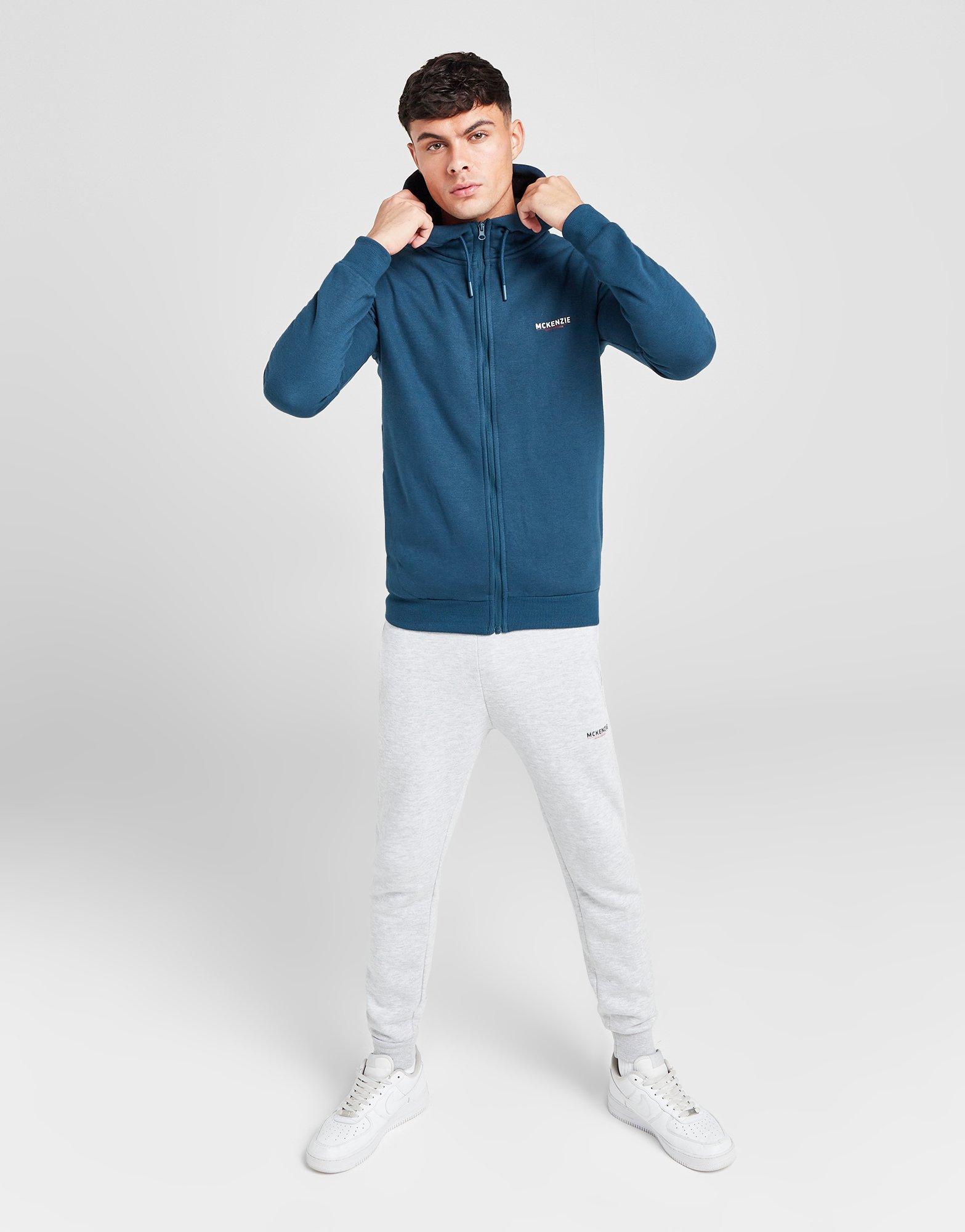 Blue McKenzie Essential Edge Full Zip Hoodie - JD Sports Global