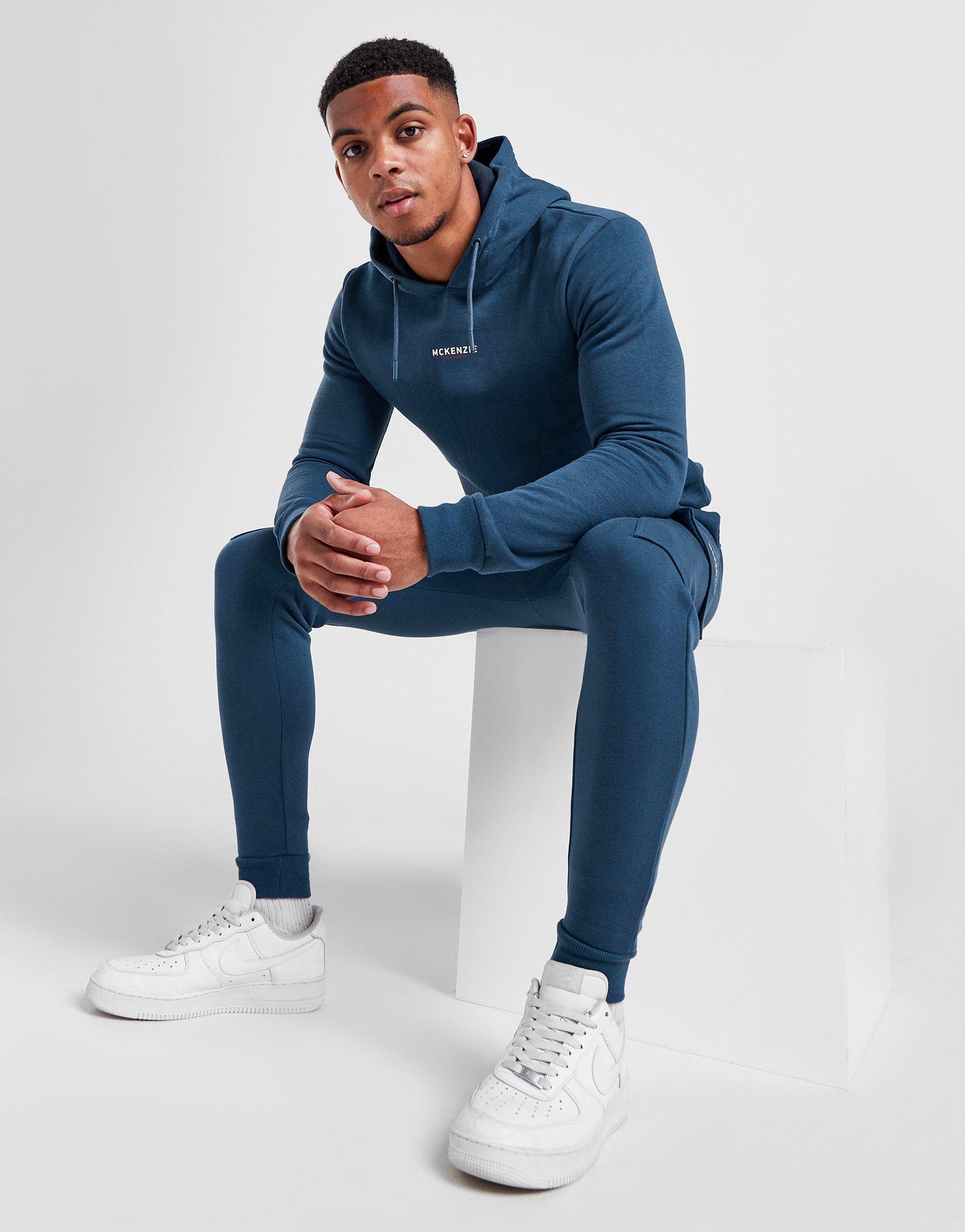 Blue McKenzie Essential Edge Cargo Overhead Tracksuit - JD Sports NZ