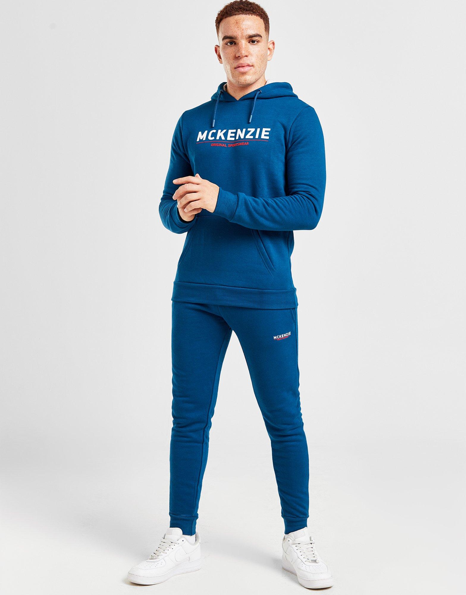 Blue McKenzie Essential Edge Cargo Overhead Tracksuit - JD Sports NZ