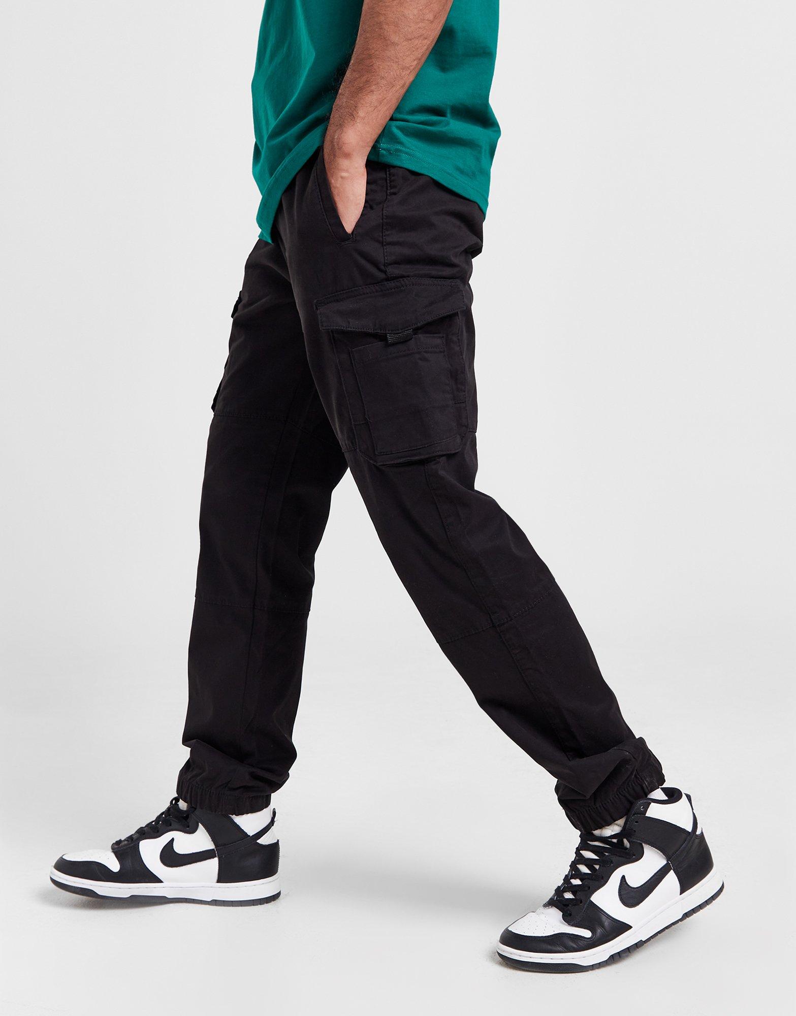 Gym King Utility Woven Cargo Pant - Black – GYM KING