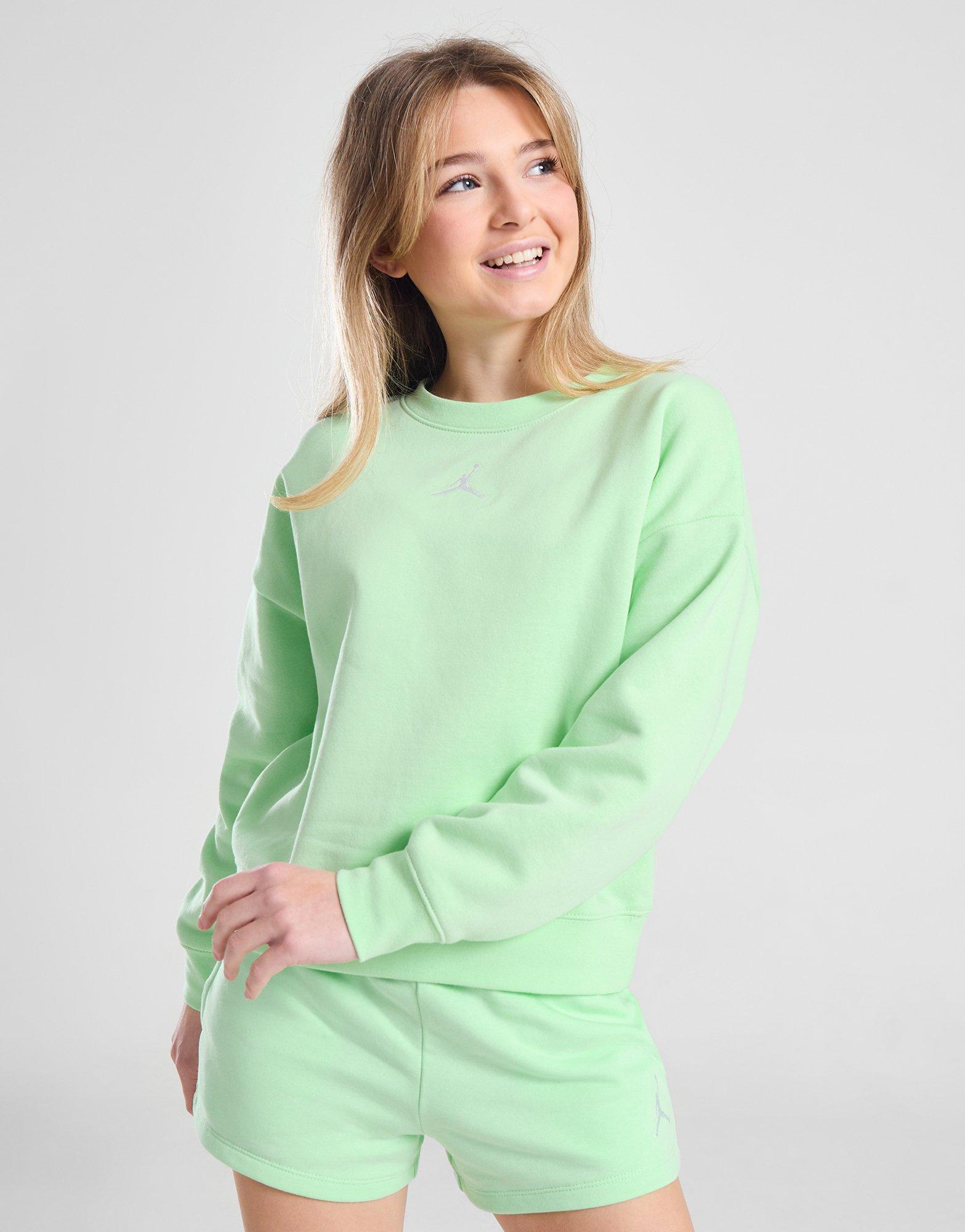 Jordan Girls' Oversized Crew Sweatshirt Junior
