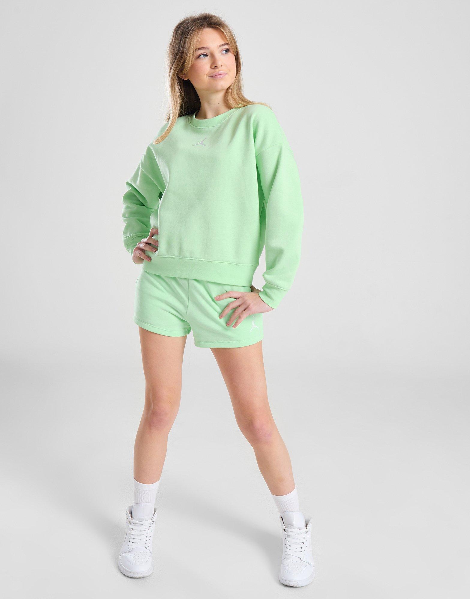 Jordan Girls' Oversized Crew Sweatshirt Junior