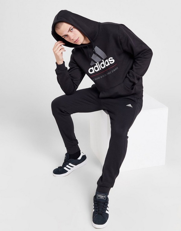 Ensemble de survêtement 3-stripes noir Adidas Sportswear