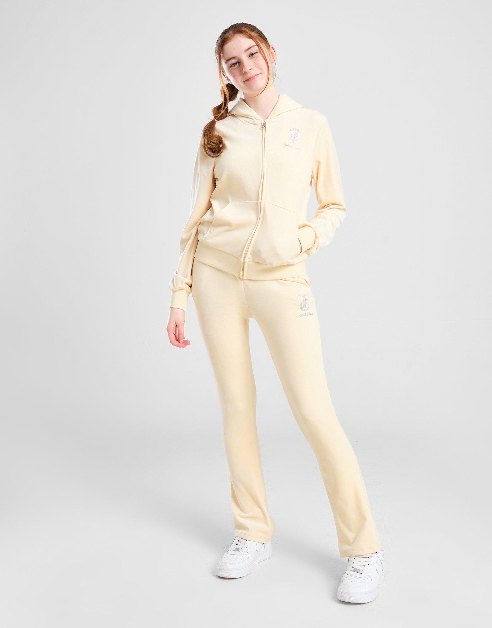 Juicy Couture Girls' Full Zip Flare Tracksuit Junior