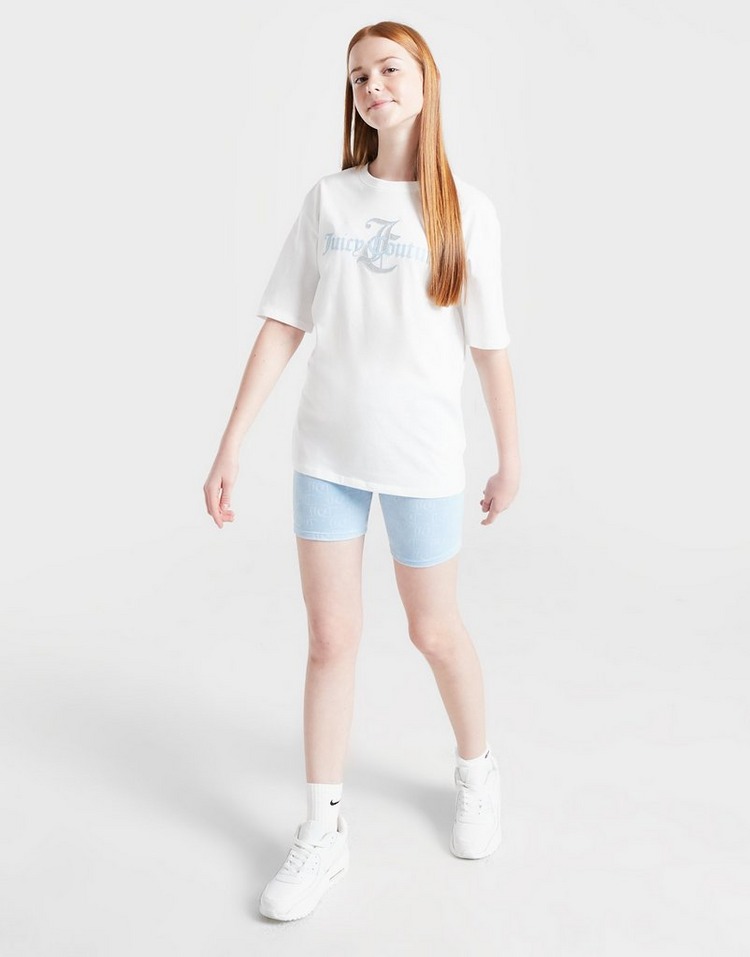 JUICY COUTURE Girls' Monogram T-Shirt/Shorts Set Junior