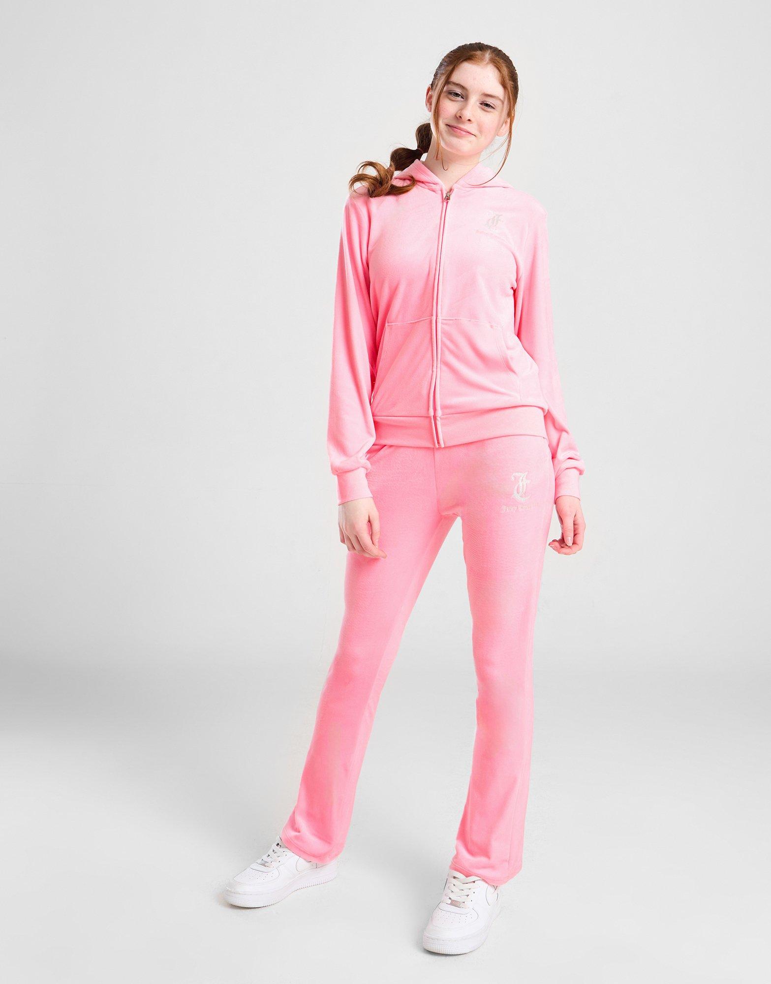 Pink JUICY COUTURE Girls' Cuffed Tracksuit Junior - JD Sports NZ