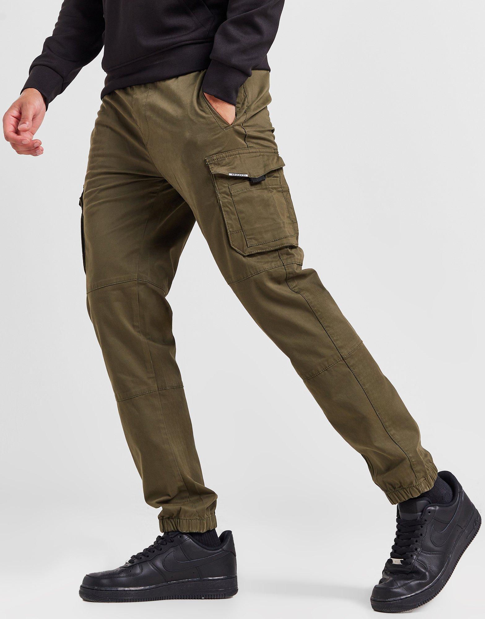 HARRISBURG MEN'S CUFFED CARGO TROUSERS